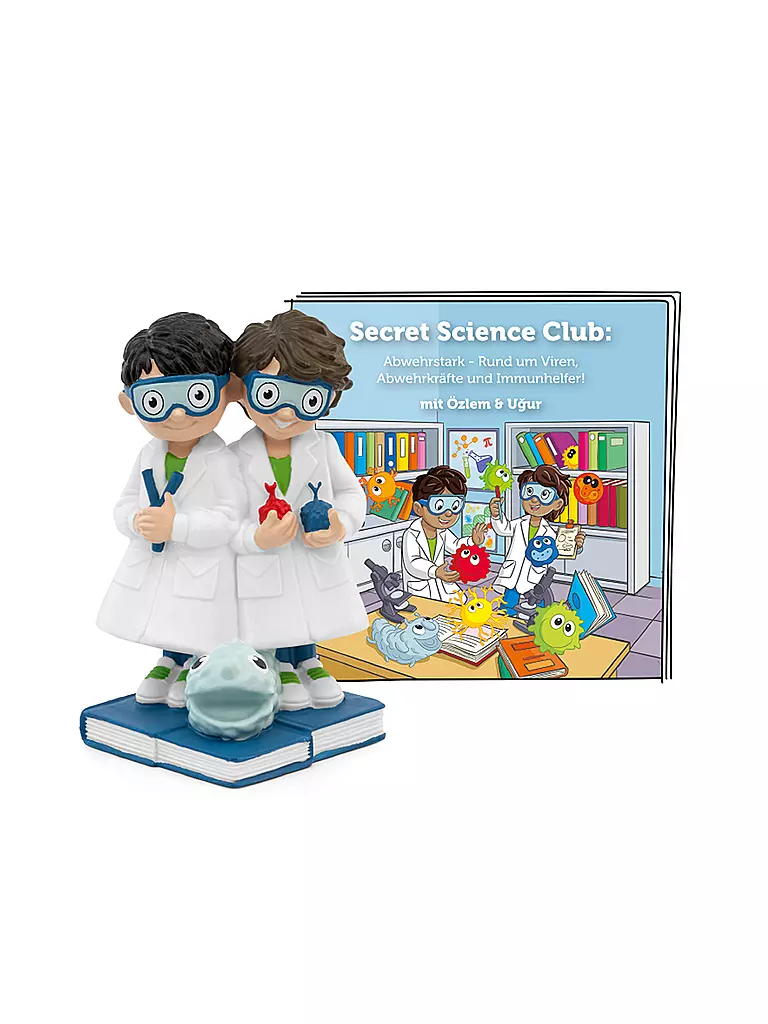 TONIES, Hörfigur - Secret Science Club: Abwehrstark - Rund Um Viren, Abwehrkräfte Und Immunhelfer! Mit Özlem & Ugur