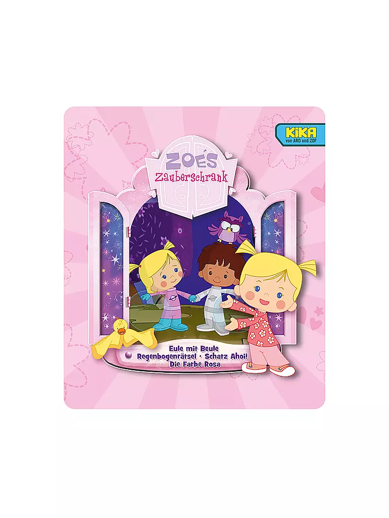 TONIES, Hörfigur - Zoes Zauberschrank - Eule / Regenbogenrätsel / Schatz Ahoi / Farbe Rosa – Bild 4